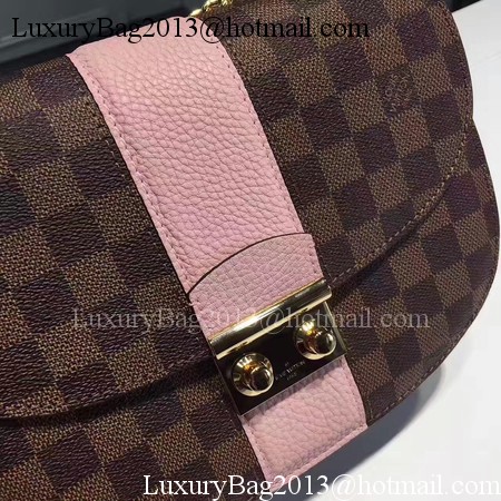 Louis Vuitton Damier Ebene Canvas WIGHT N64419 Pink