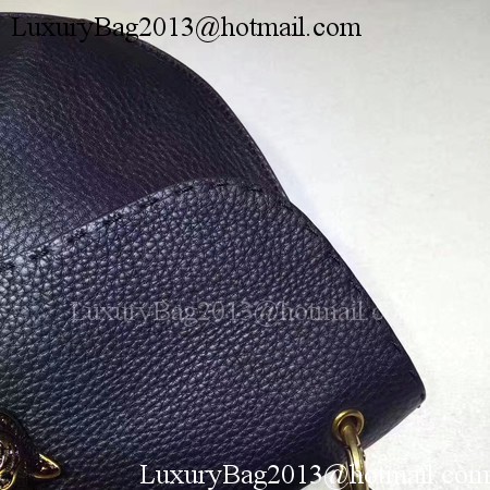 Gucci GG Marmont Leather Shoulder Bag 409154 Black