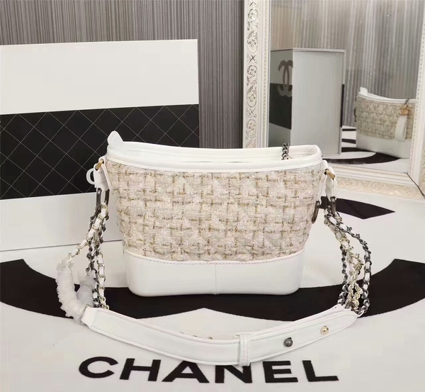 Chanel Gabrielle Mini Shoulder Bag 8122 White