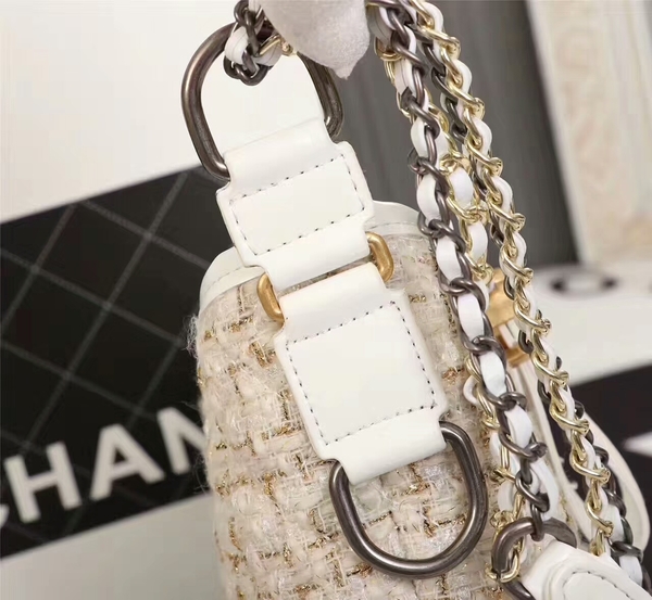 Chanel Gabrielle Mini Shoulder Bag 8122 White