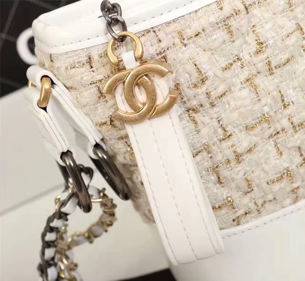 Chanel Gabrielle Mini Shoulder Bag 8122 White