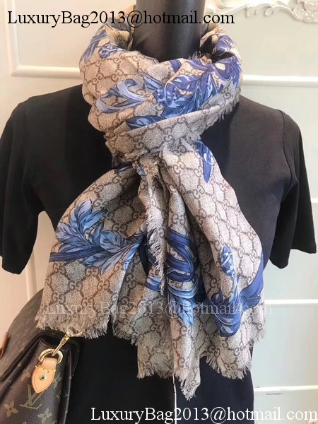 Gucci Scarf G2538 Grey