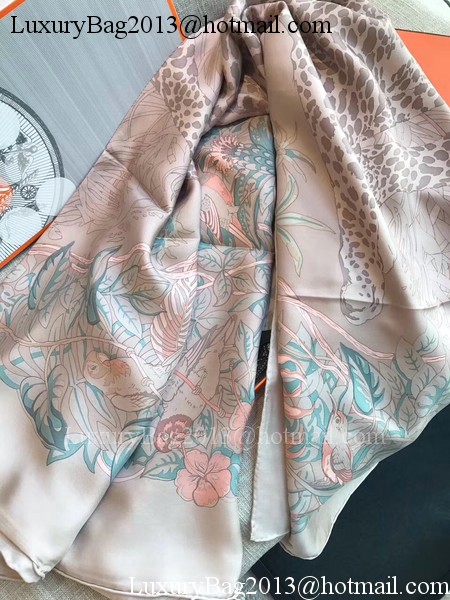 Hermes Scarf H2843 Grey