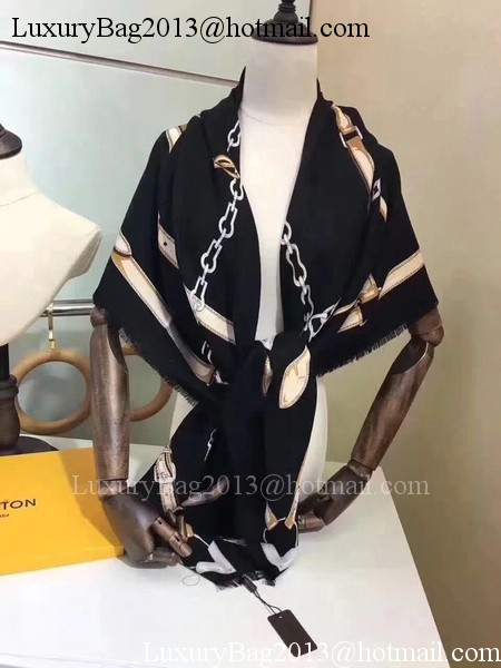 Louis Vuitton Scarf A3256 Black