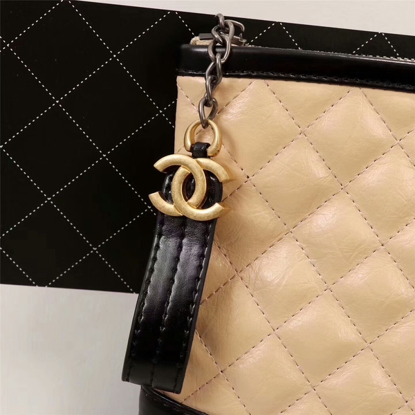 Chanel 2017 Calfskin Leather Clutch 8127 Camel