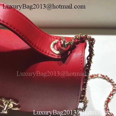 Chanel Classic Flap Bag Original Leather CHA3269 Red