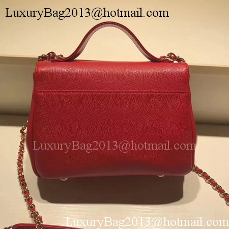 Chanel Classic Flap Bag Original Leather CHA3269 Red