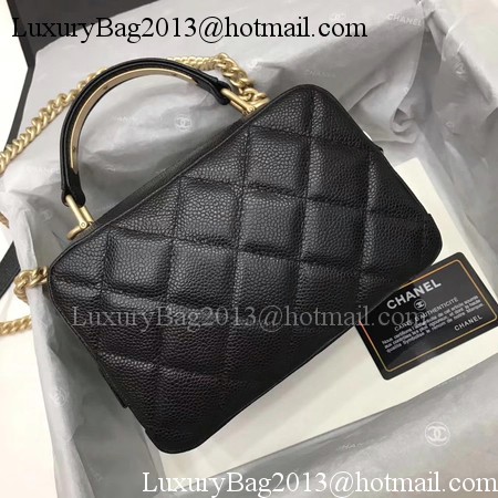 Chanel Shoulder Bag Original Leather A91907 Black