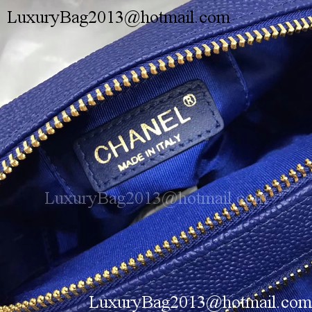 Chanel Shoulder Bag Original Leather A91907 Blue