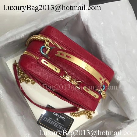 Chanel Shoulder Bag Original Leather A91907 Red