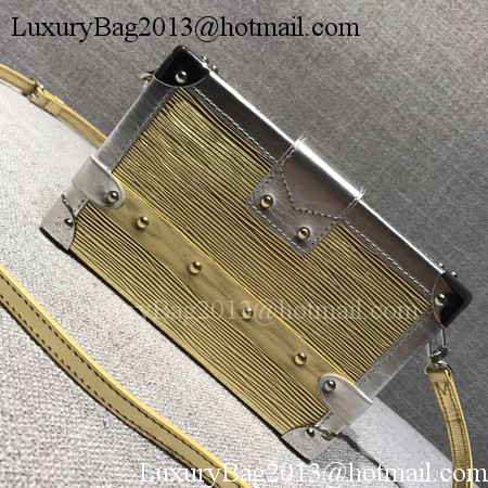 Louis Vuitton Epi Leather PETITE MALLE M54650 Gold