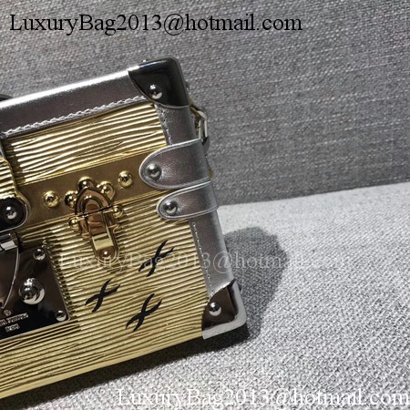 Louis Vuitton Epi Leather PETITE MALLE M54650 Gold