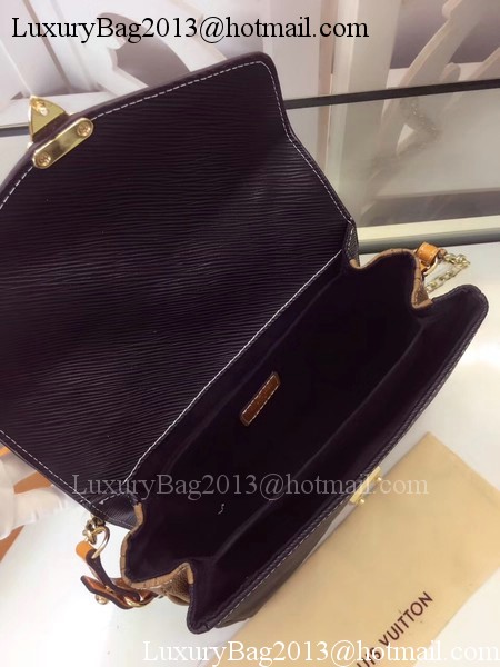 Louis Vuitton Epi Leather POCHETTE METIS M40780 Black