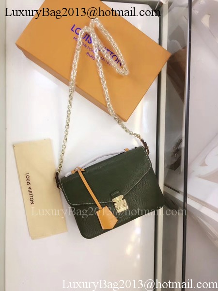 Louis Vuitton Epi Leather POCHETTE METIS M40780 Green