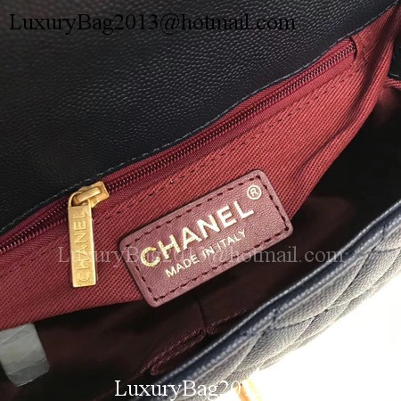 Chanel Classic Top Handle Bag Royal Original Leather A92991 Gold