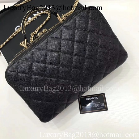 Chanel Shoulder Bag Original Caviar Leather CHA6599 Black