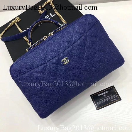 Chanel Shoulder Bag Original Caviar Leather CHA6599 Blue