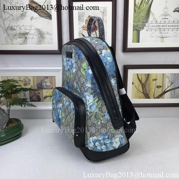 GUCCI GG Supreme Backpack 406370 Blue