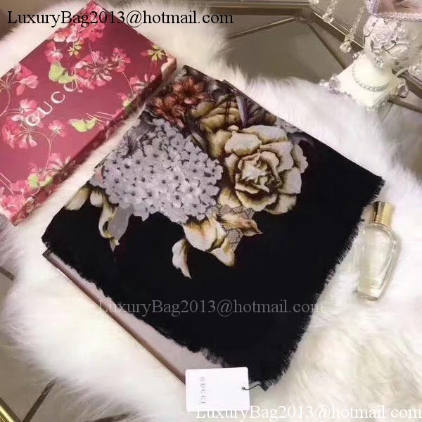 Gucci Cashmere Scarf GG9215B