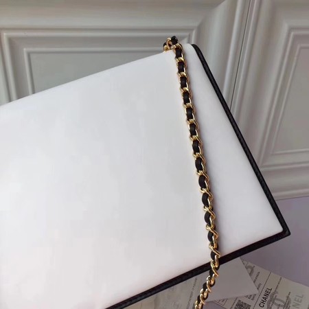 Chanel Flap Shoulder Bag Original Sheepskin Leather A37293 White