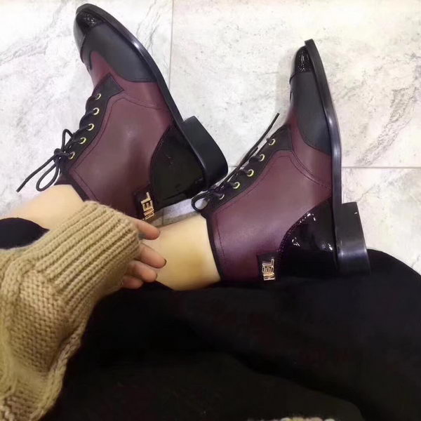 Chanel Ankle Boot CH2222365 Wine