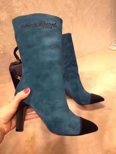 Chanel Knee Boot CH2211365 Green