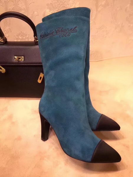 Chanel Knee Boot CH2211365 Green