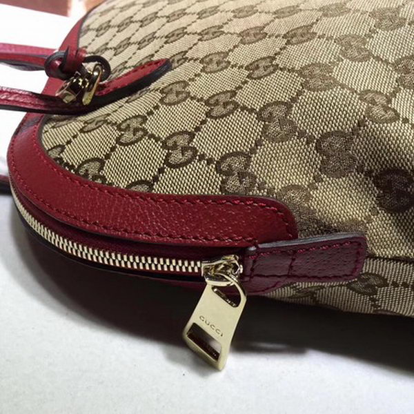 Gucci Bree Original GG Canvas Shoulder Bag 323673 Red