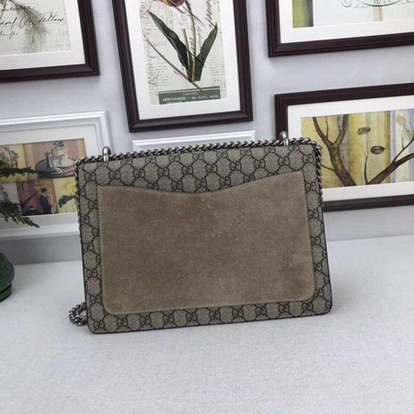 Gucci Dionysus Embroidered Shoulder Bag 403348 Khaki