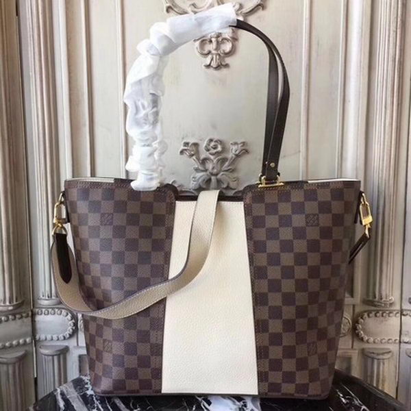 Louis Vuitton Damier Ebene Canvas JERSEY N44041 OffWhite