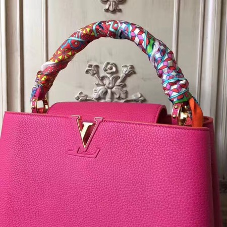 Louis Vuitton Elegant Capucines Bags MM M41813 Rose