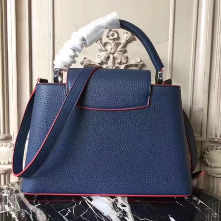 Louis Vuitton Original Leather CAPUCINES PM M42450 Blue