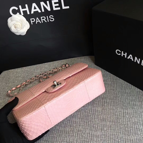 Chanel Original Python Leather Shoulder Bag CF1112E