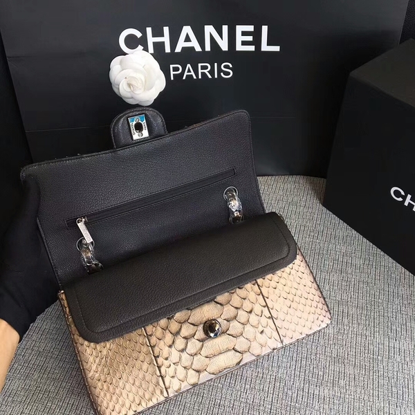 Chanel Original Python Leather Shoulder Bag CF1112F