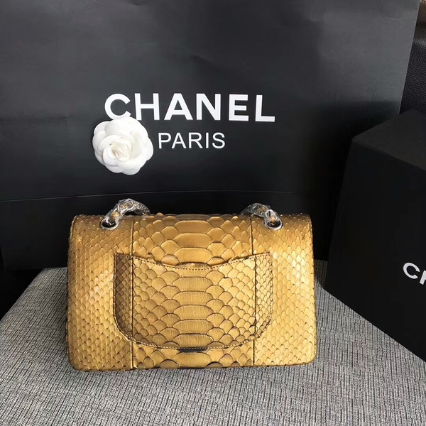 Chanel Original Python Leather Shoulder Bag CF1112G