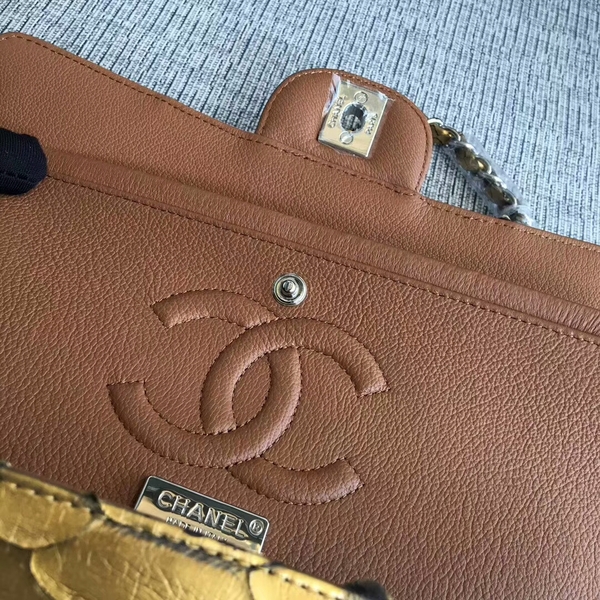 Chanel Original Python Leather Shoulder Bag CF1112G