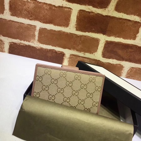 Gucci GG Supreme Wallet 337023 Pink