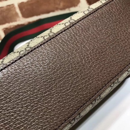 Gucci GG Supreme Messenger Bag 476466 Brown