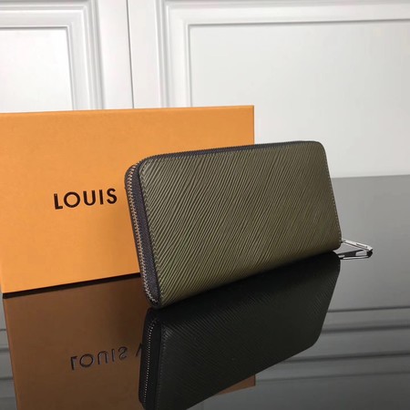 Louis Vuitton Epi Leather ZIPPY WALLET M62522 Khaki