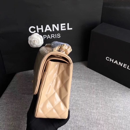 Chanel Classic Flap Bag Original Leather A1113 Apricot