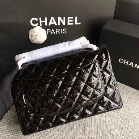 Chanel Classic Flap Bag Original Leather A1113 Black