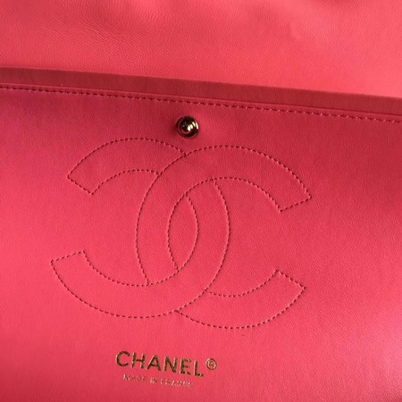 Chanel Classic Flap Bag Original Leather A1113 Pink