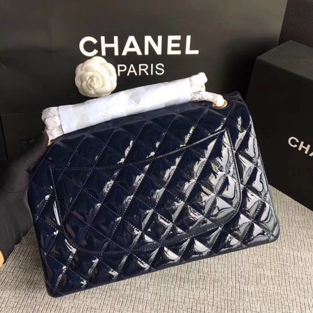 Chanel Classic Flap Bag Original Leather A1113 Royal