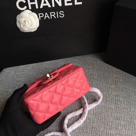 Chanel Classic Flap mini Bag Original Leather A1115 Pink