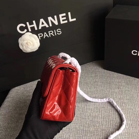 Chanel Classic Flap mini Bag Original Leather A1115 Red