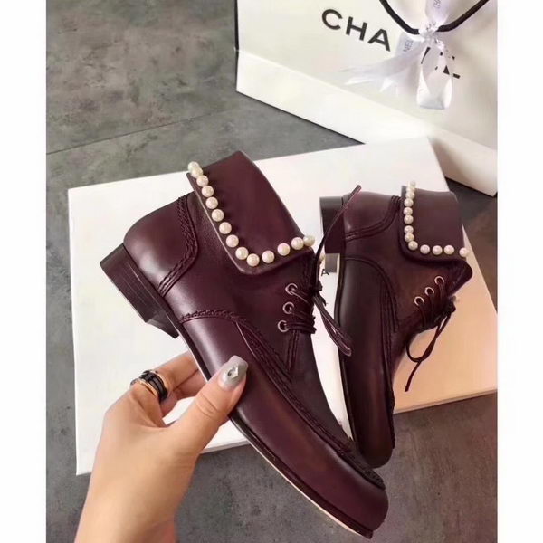 Chanel Casual Shoes CH2237 Wine