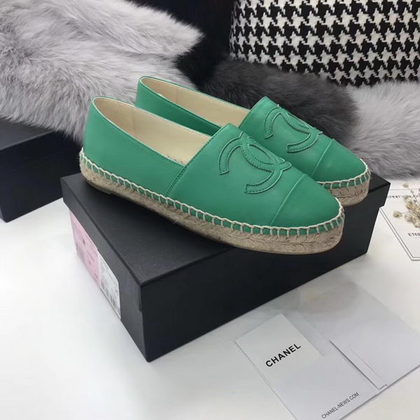 Chanel Casual Shoes CH2241 Green