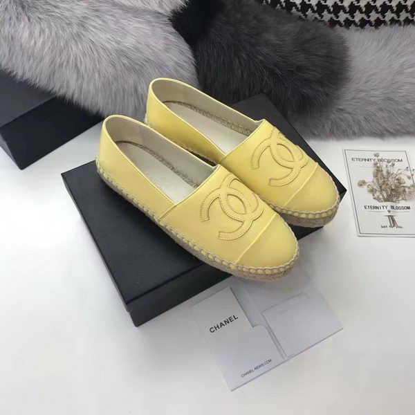 Chanel Casual Shoes CH2241 Yellow