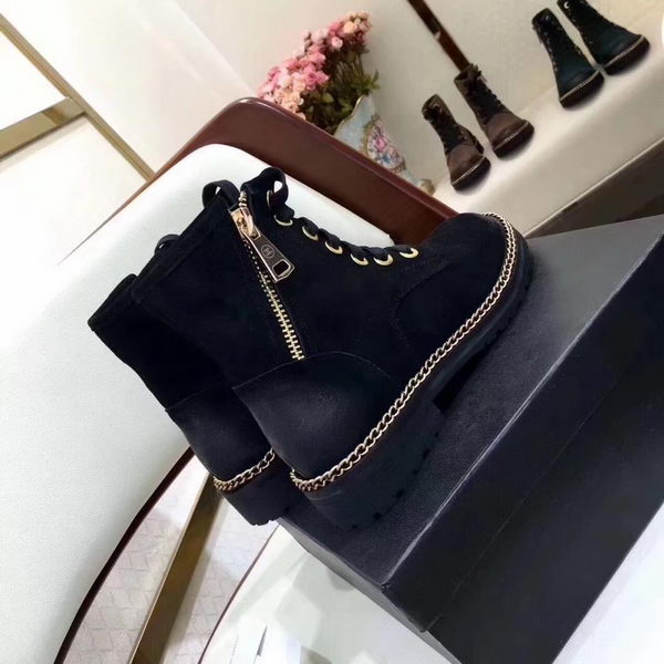 Chanel Martens Shoes CH2245 Black