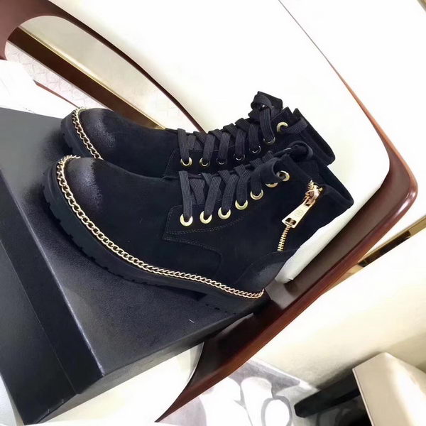 Chanel Martens Shoes CH2245 Black